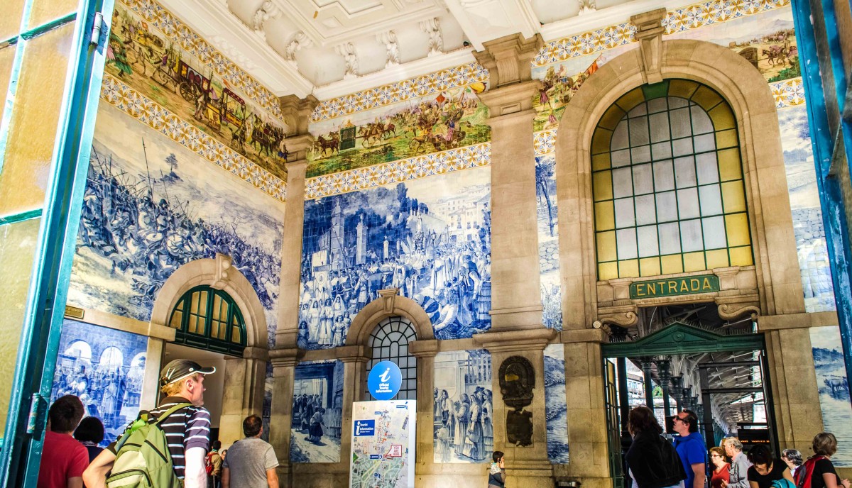 Estação de São Bento, Porto, Portugal Estação de São Bento, Porto, Portugal