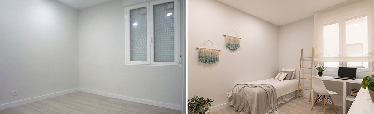Antes e depois