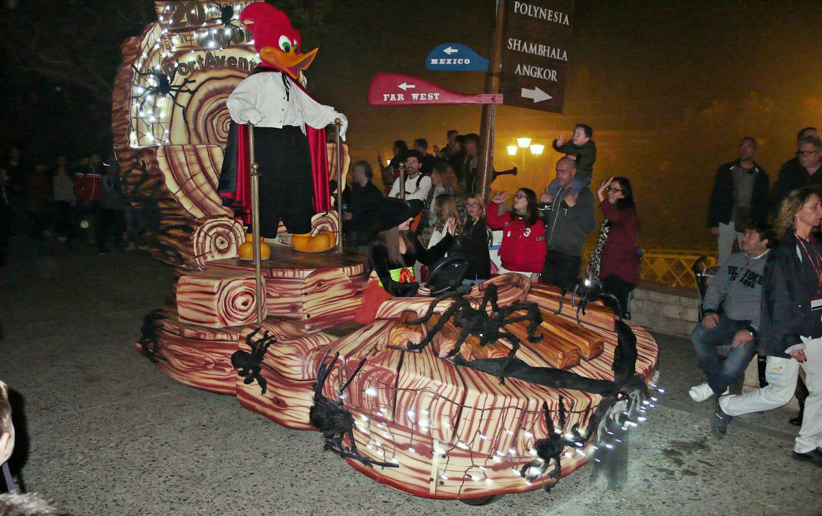 Halloween no parque Port Aventura