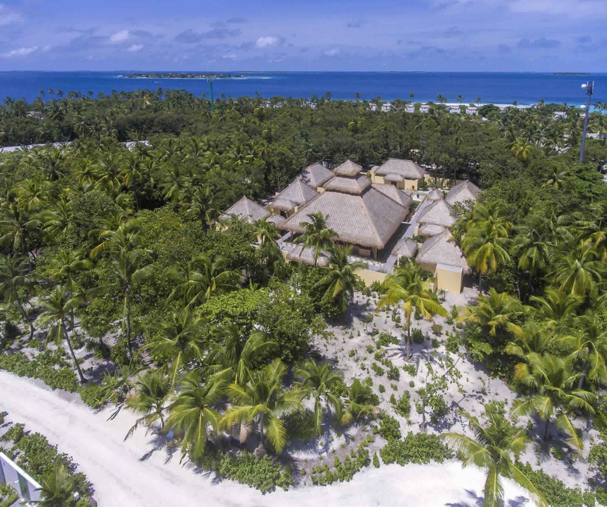 Vista panorâmica do Emerald Maldives Resort & Spa
