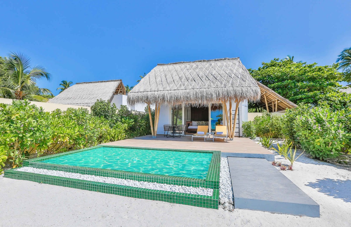 Piscina privativa numa das 'villas'