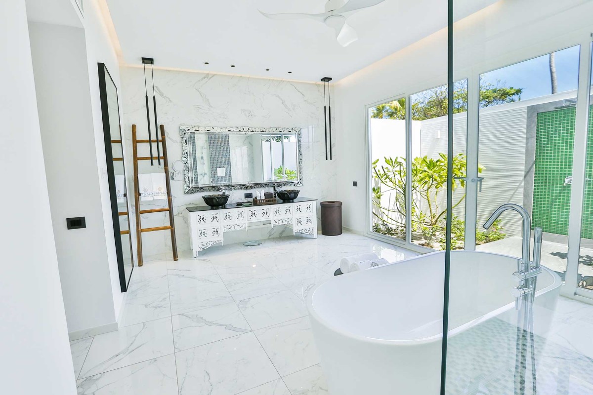 Uma das casas de banho