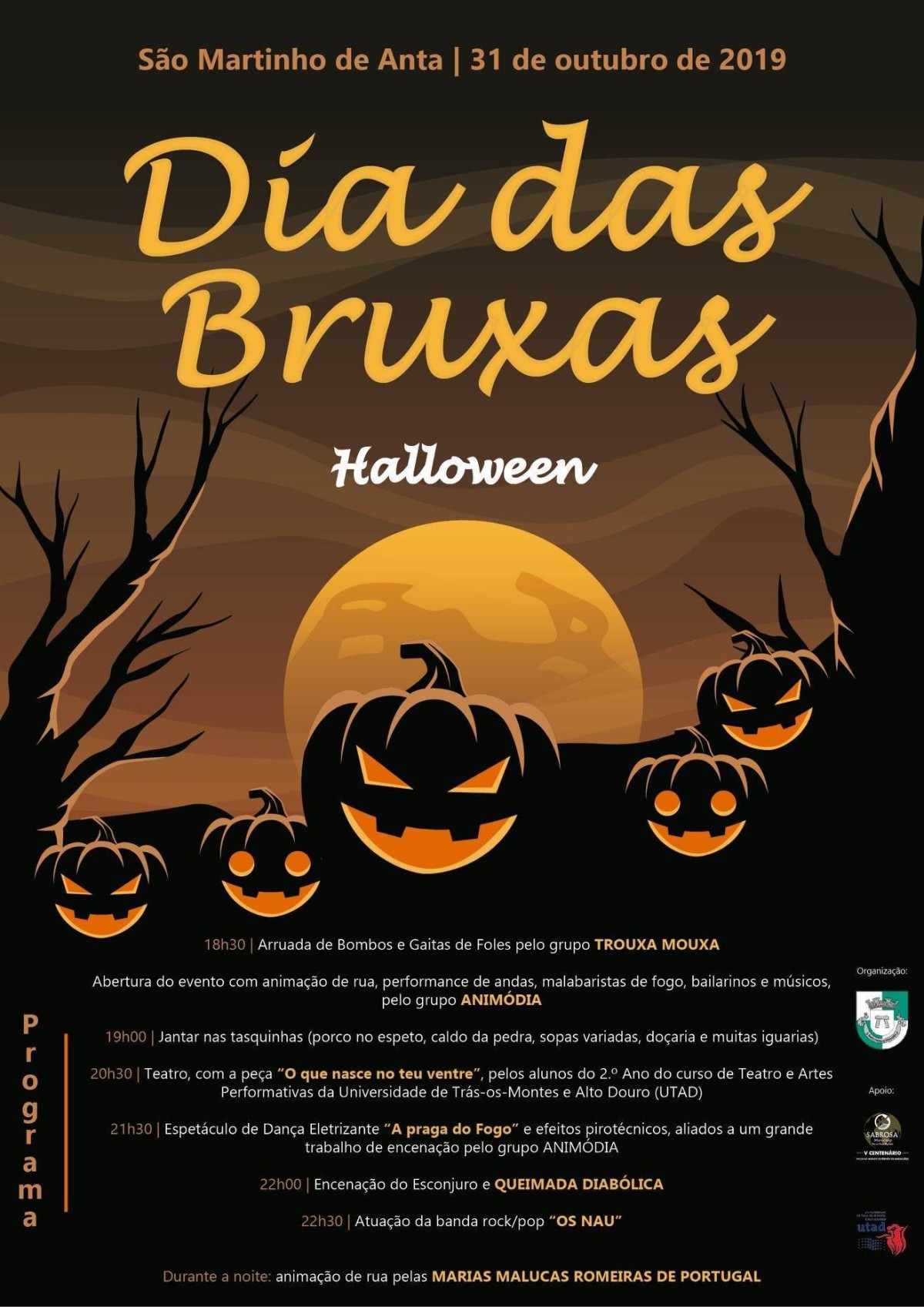 Dia das Bruxas em São Martinho de Anta