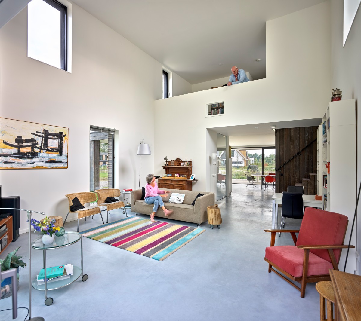 Decoração simples e acolhedora