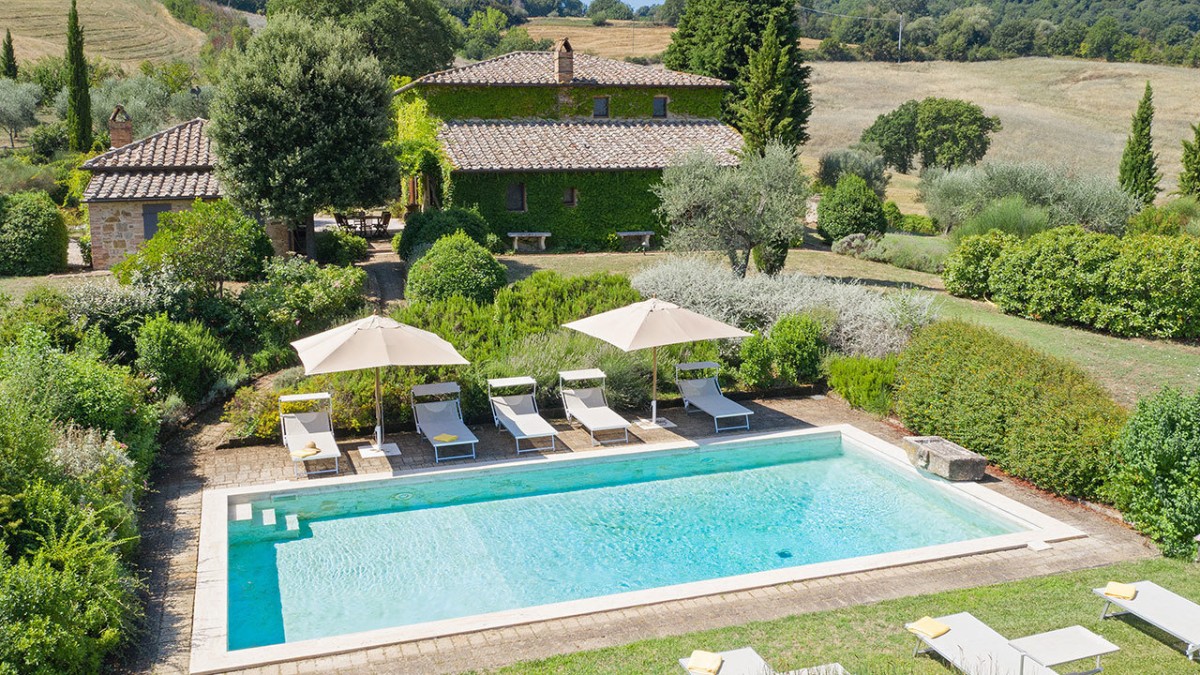 Uma fantástica vila recém reformada na Toscana, o sonho de uma casa de campo