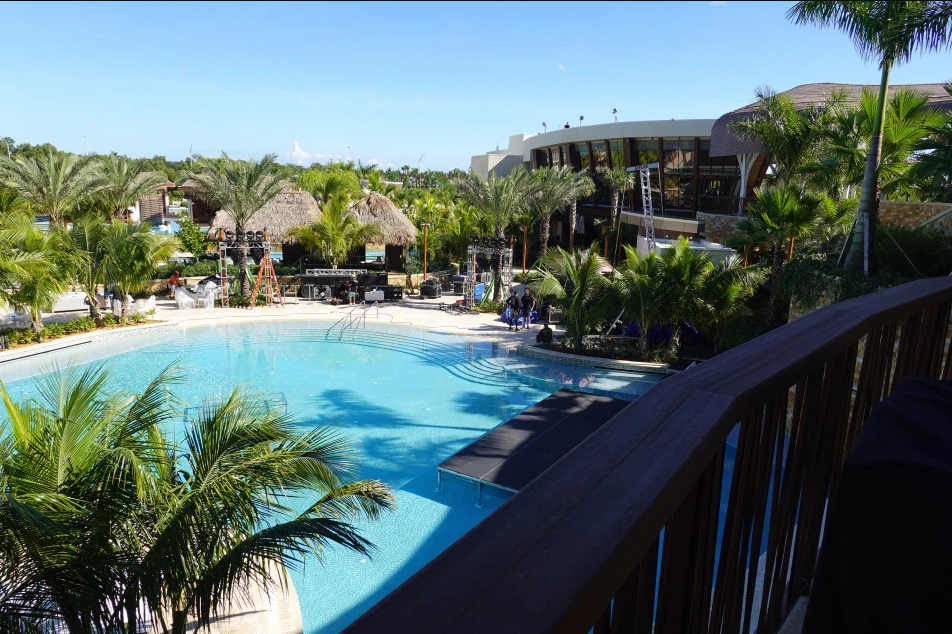 A (espetacular) piscina