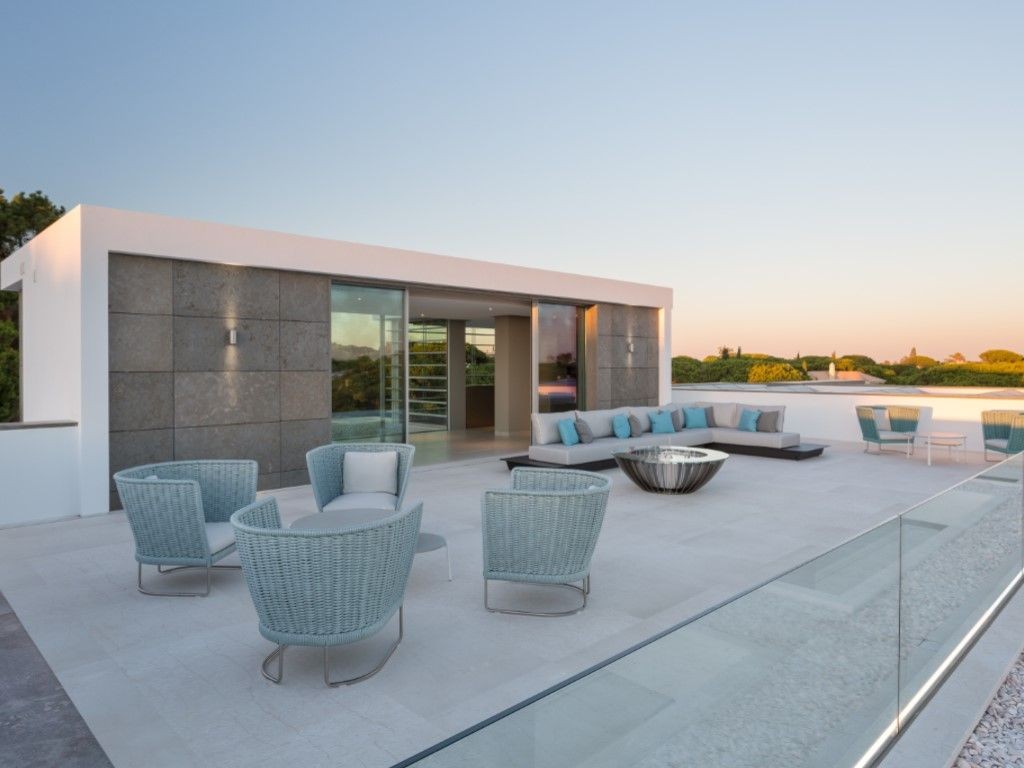 The property has am impressive rooftop terrace