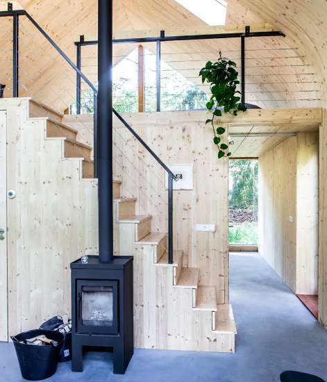 Escadas para o quarto