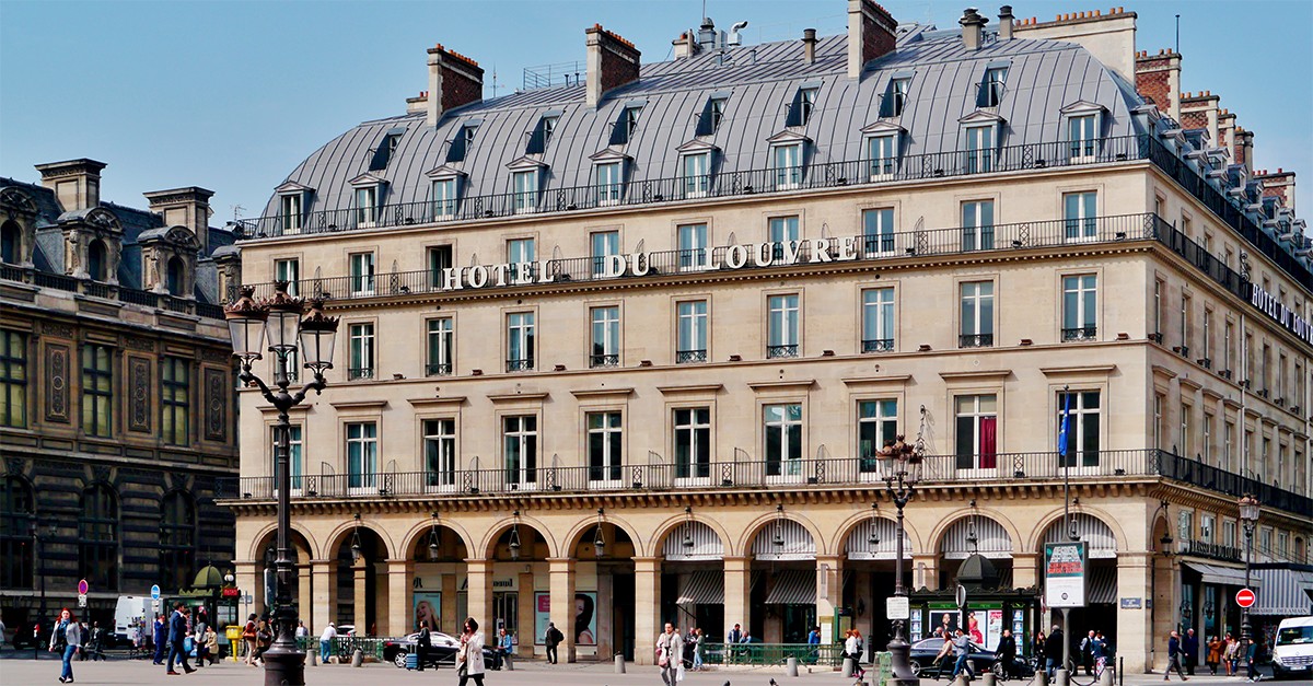 Hotel du Louvre: um design imperial e luxuoso no coração de Paris adaptado ao século XXI