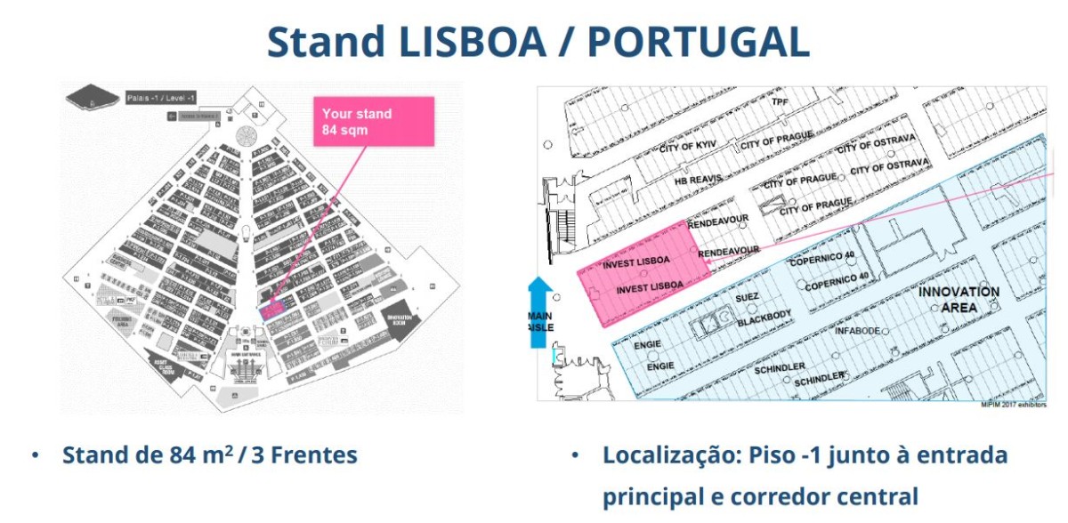 Lisboa atrai cada vez mais investidores no MIPIM: stand deste ano está numa zona “espetacular”
