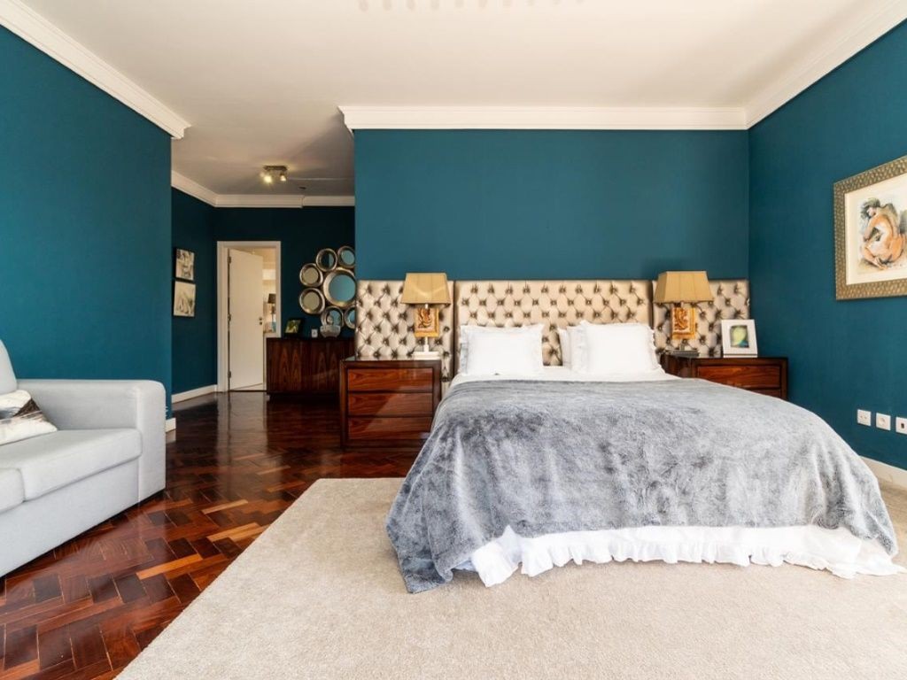 One of the luxurious bedrooms found in the villa One of the luxurious bedrooms found in the villa