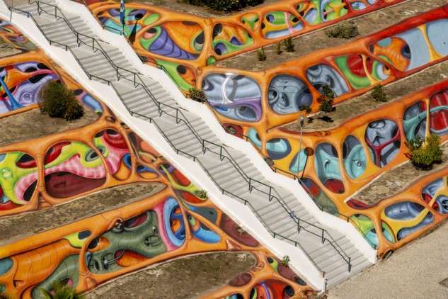 El artista usó más de 70 referencias de color / Cin El artista usó más de 70 referencias de color / Cin