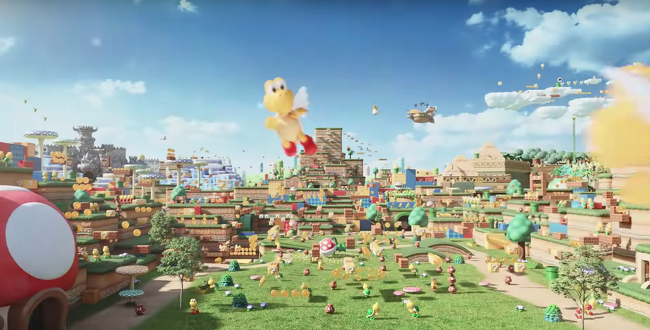 Imagens ilustrativas divulgadas pela Nintendo