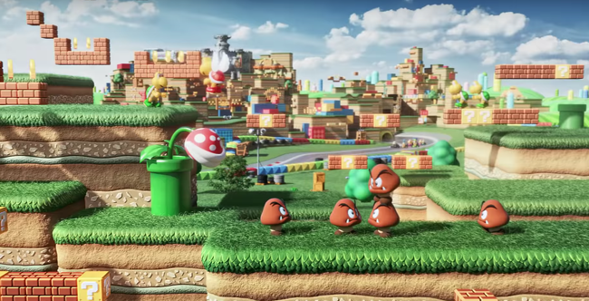 Imagens ilustrativas divulgadas pela Nintendo