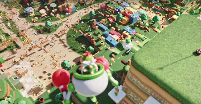 Imagens ilustrativas divulgadas pela Nintendo
