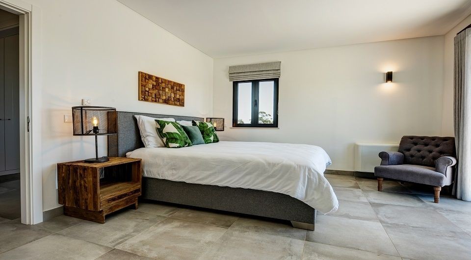 One of the stylish bedrooms One of the stylish bedrooms