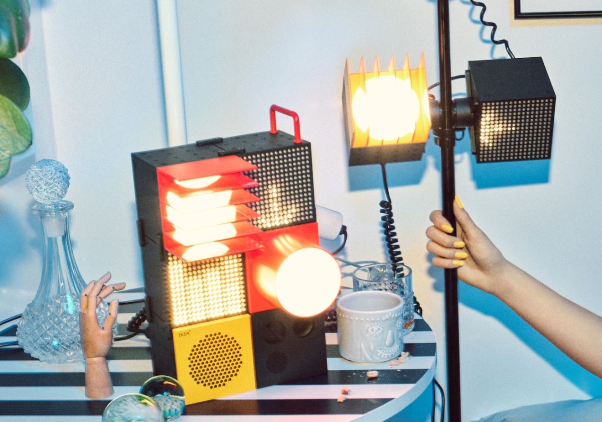 Ikea lança coleção perfeita para “fazer a festa”: inclui um sistema próprio de som e luzes em casa