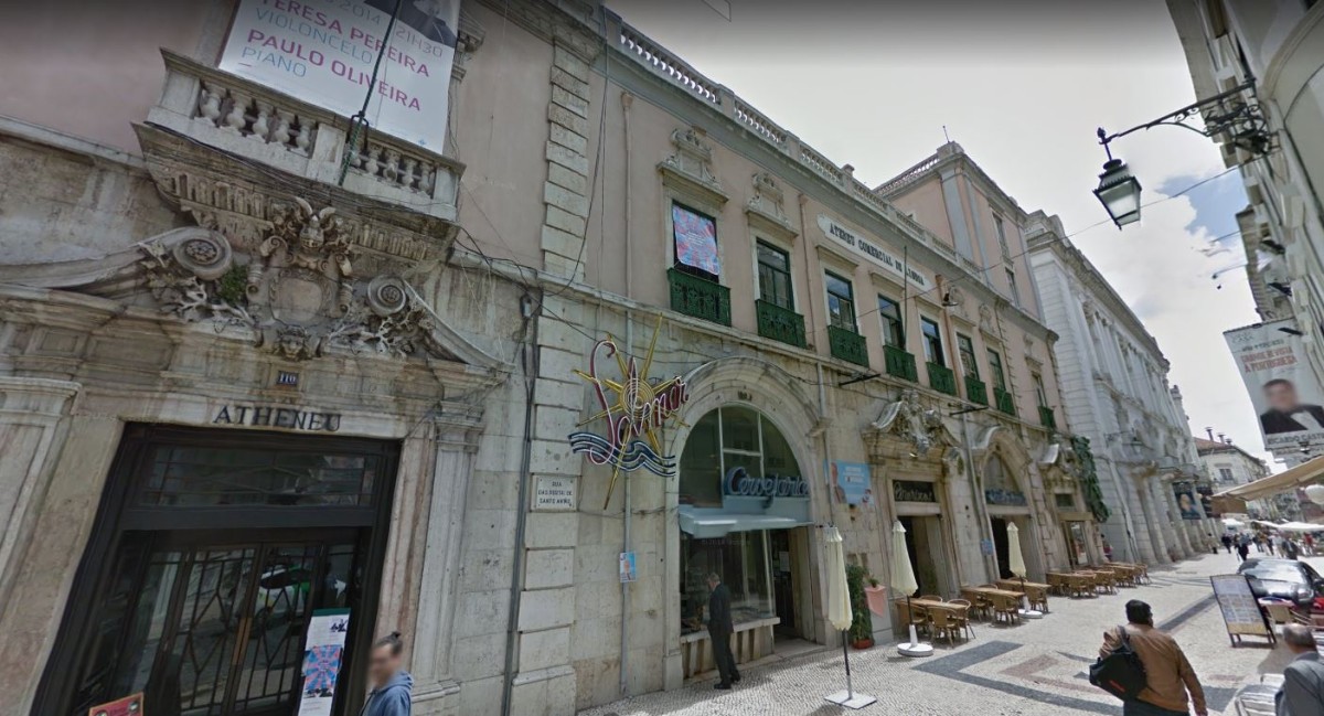 Palácio Povolide (onde está o Ateneu de Lisboa) classificado como monumento de interesse público