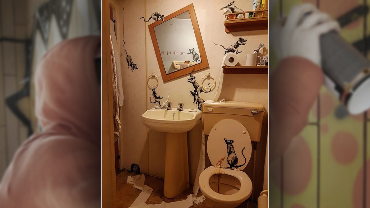 A nova obra de Bansky