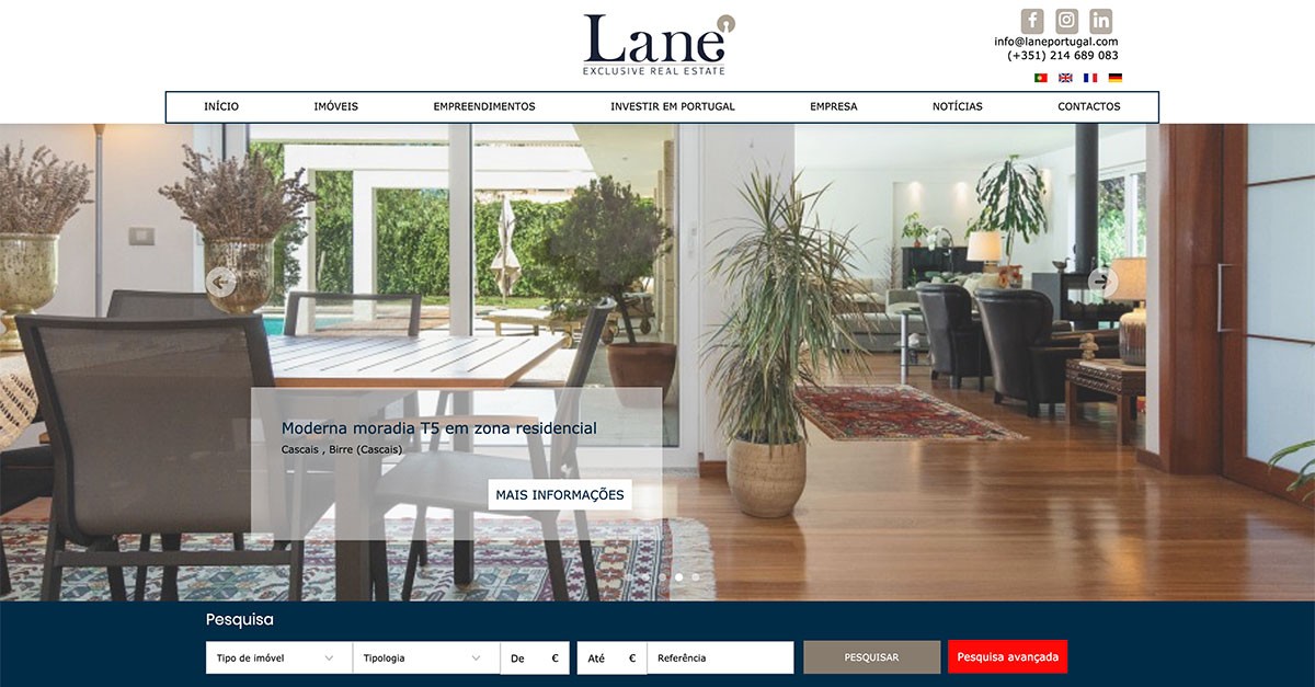 LANE: esta imobiliária de luxo põe a criatividade ao serviço do negócio em tempos de incerteza