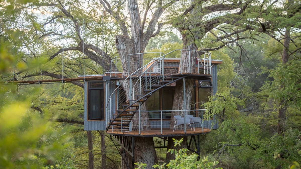 Um hotel numa casa de árvore para uma escapada em plena natureza - longe de tudo e todos