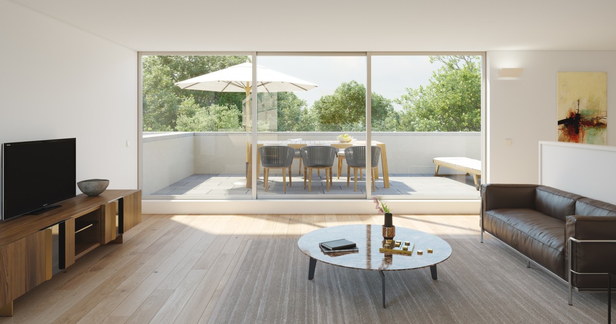 Novo condomínio de moradias com vistas panorâmicas a nascer no centro do Porto