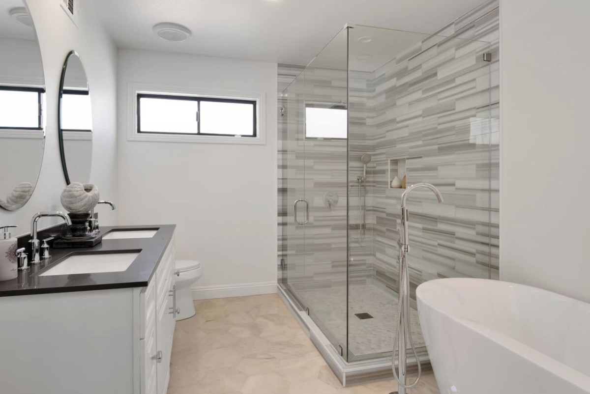 Uma das casas de banho