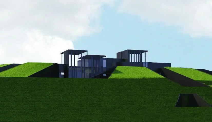 De base em ruínas a moderna casa