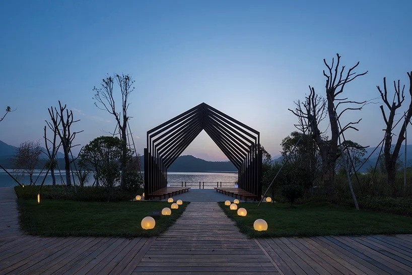 Um resort de luxo