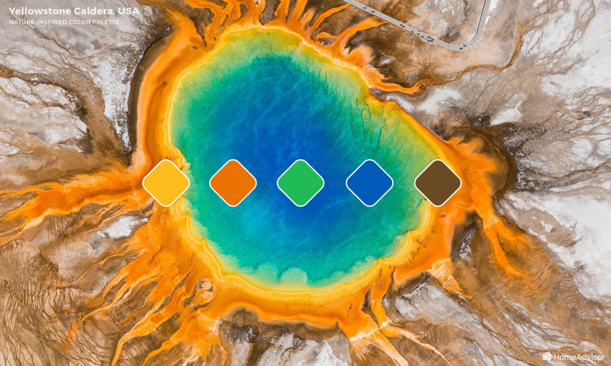 3. Yellowstone Caldera (Wyoming, EUA) 3. Yellowstone Caldera (Wyoming, EUA)