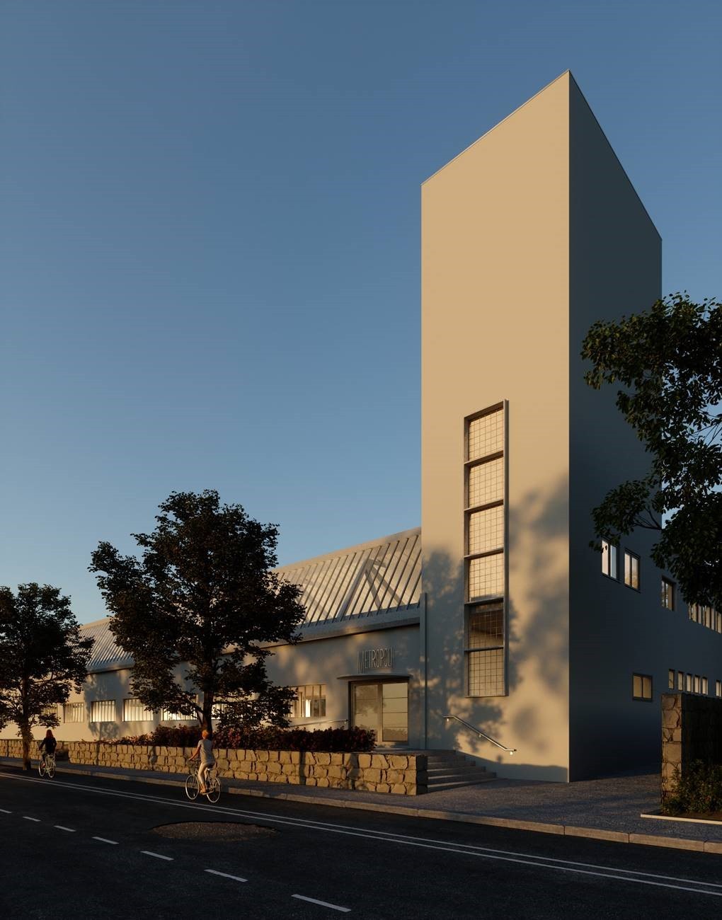 Antiga fábrica em Matosinhos convertida em 3.200 m2 de escritórios – com jardim e rooftop incluídos