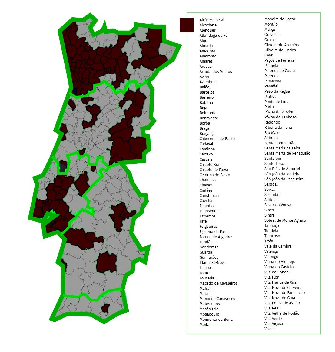 Empresas dos 121 concelhos que confinam hoje responsáveis por 80% da riqueza produzida no país
