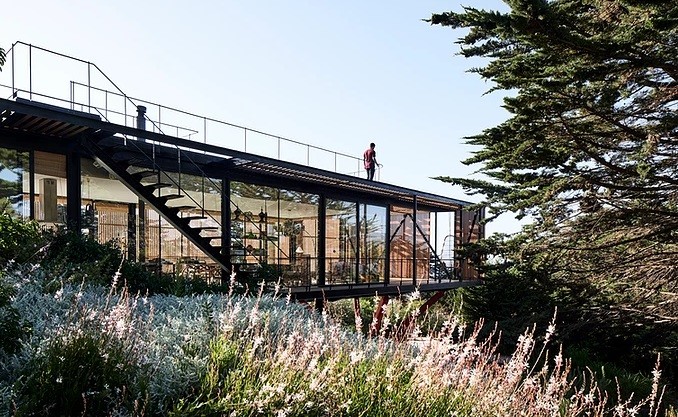 Inspirada na arquitetura japonesa