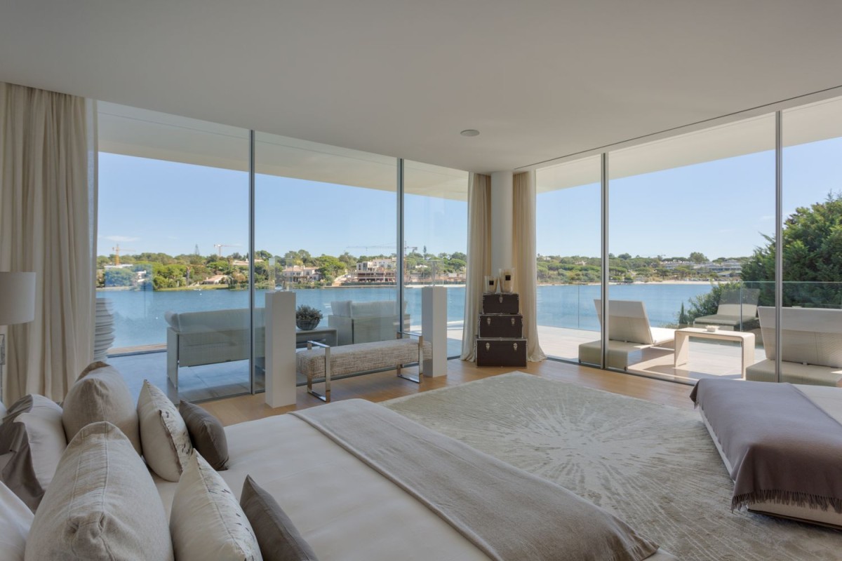 Die Schlafzimmer bieten einige der besten Aussichten