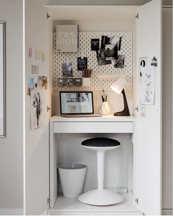 IKEA wardrobe office