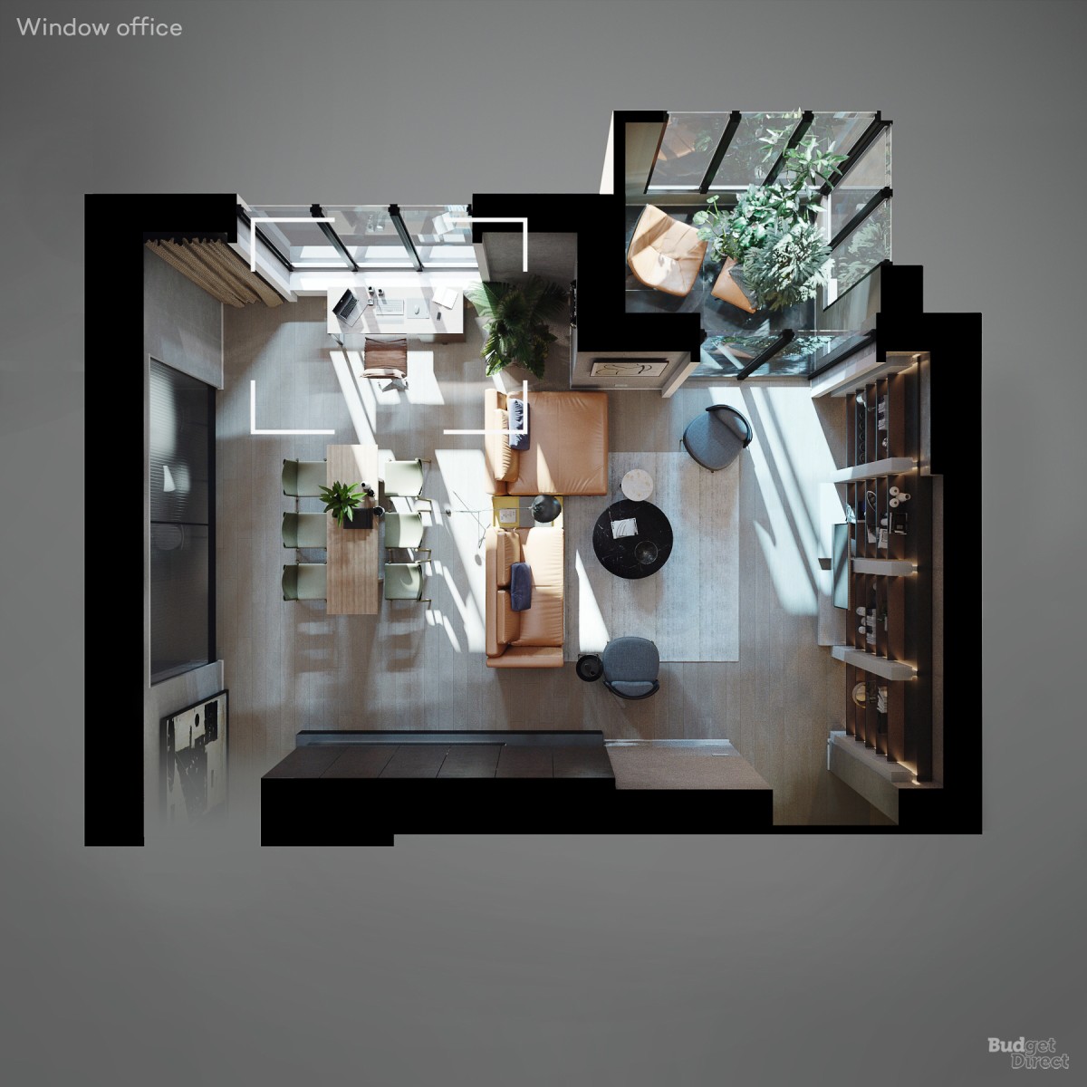 Como transformar uma sala de estar em sete espaços de escritório distintos (e incríveis)