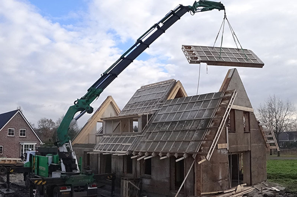 Assim é a primeira casa pré-fabricada de 100% cânhamo
