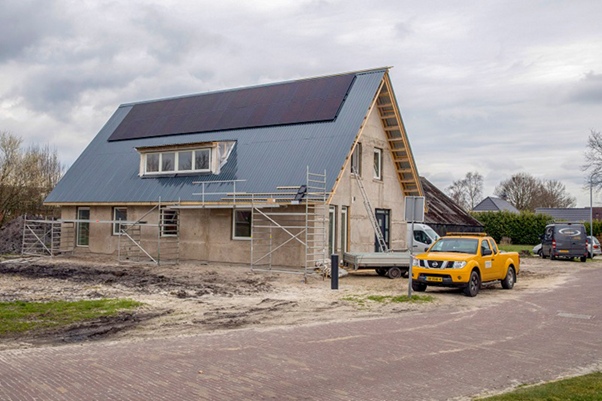 Assim é a primeira casa pré-fabricada de 100% cânhamo