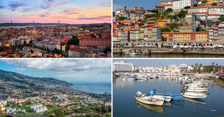 Where are most residential properties for sale in Portugal?