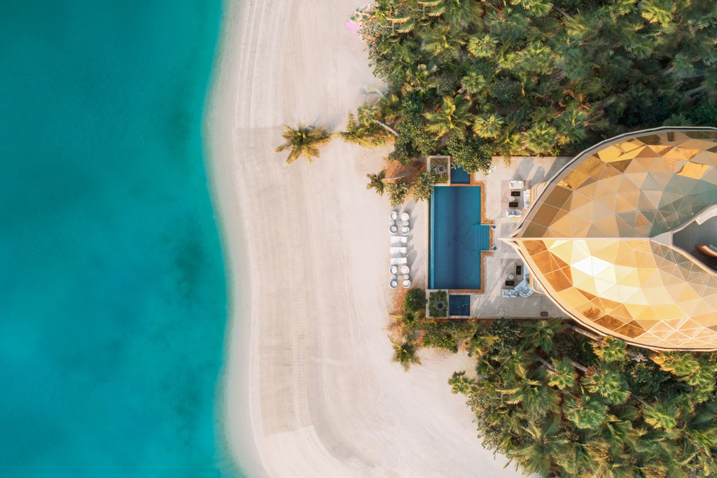 Resort de luxo Coração da Europa (são seis ilhas fabricadas) está a nascer na costa do Dubai