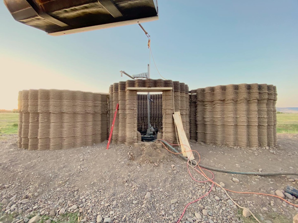 Casa Covid: uma cabana experimental impressa em 3D para estar isolado em tempos de pandemia