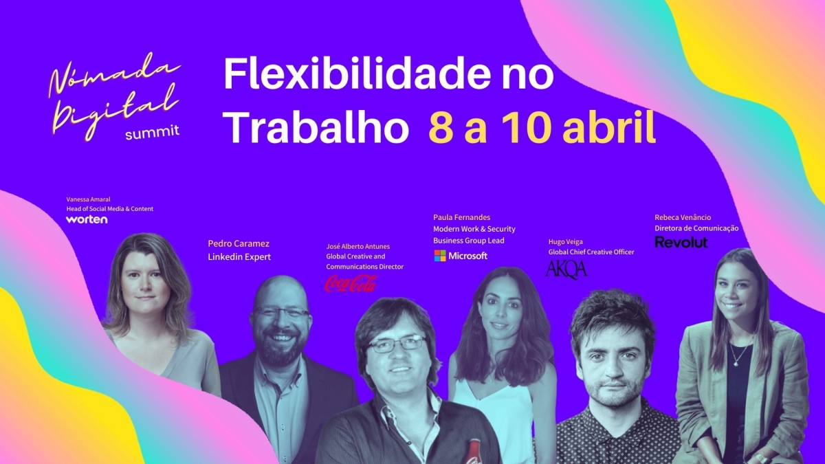 Nómada Digital Summit está de volta com o foco na liberdade no trabalho e flexibilidade