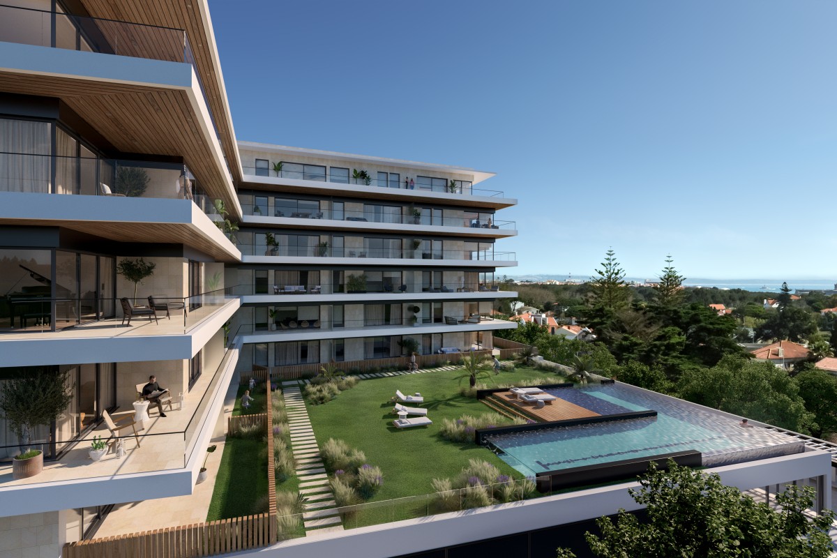 Vai nascer um Parque Atlântico em Cascais com 43 apartamentos de luxo e vista para o mar