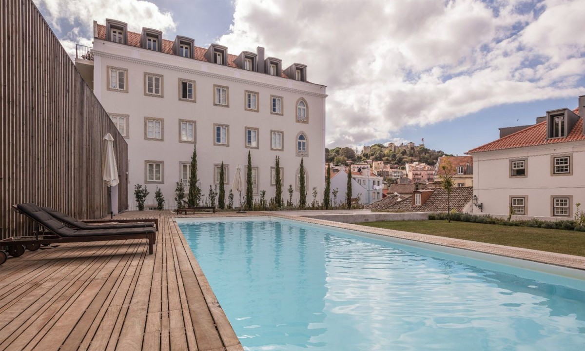 Modernes Penthouse in Lissabon