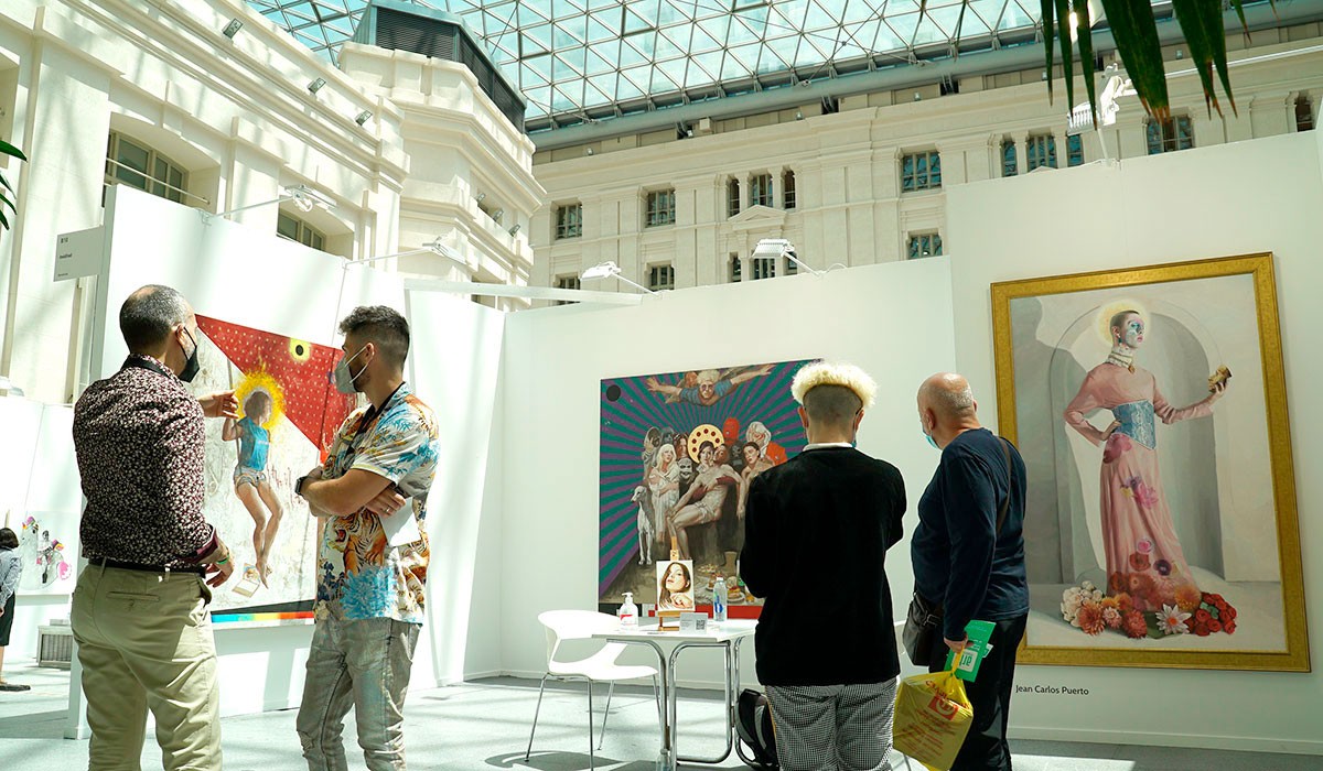 Assim é o ART Madrid: feira de arte contemporânea brilha no Palácio de Cibeles