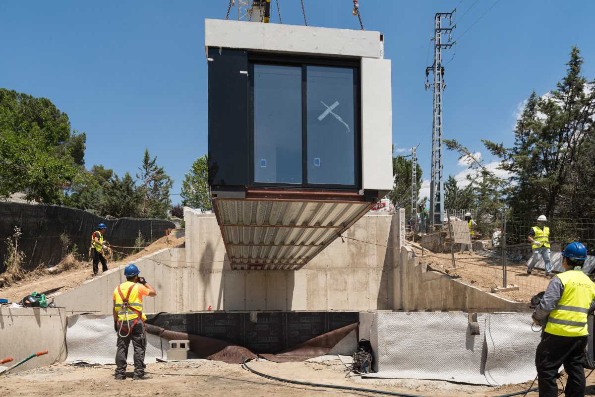 Casa pré-fabricada em 7 horas