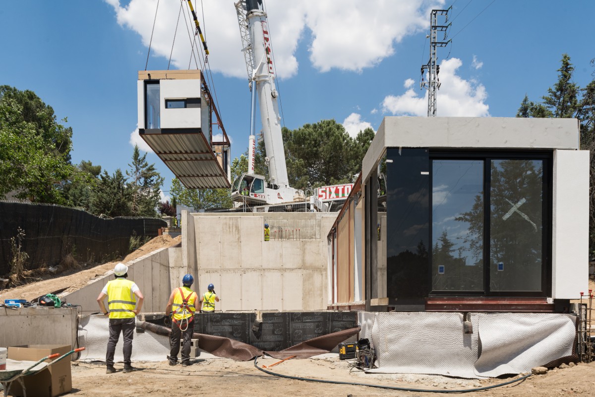 Casa pré-fabricada em 7 horas