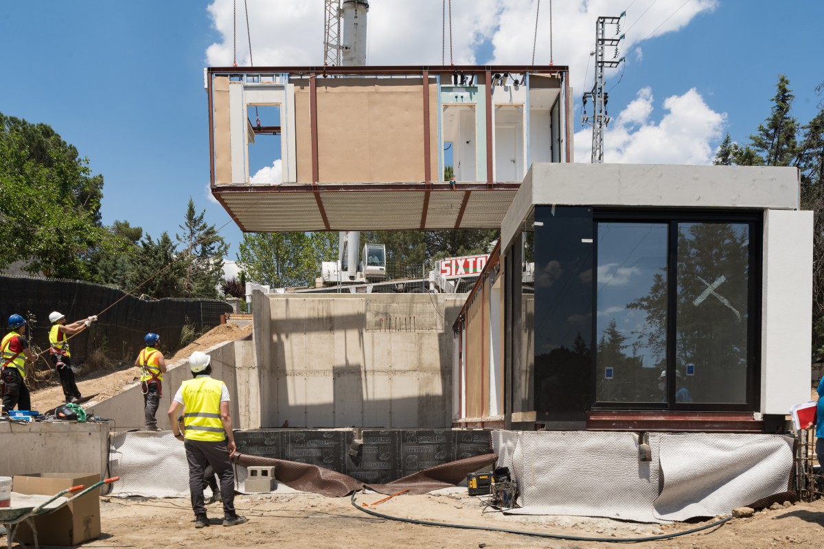Casa pré-fabricada em 7 horas