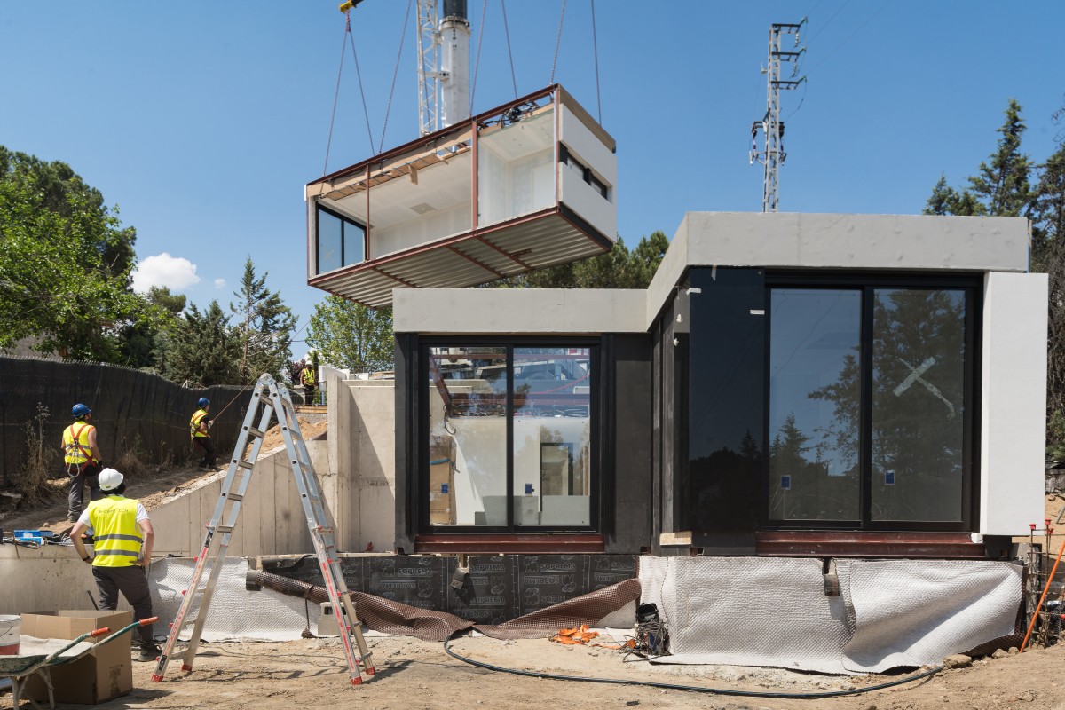 Casa pré-fabricada em 7 horas