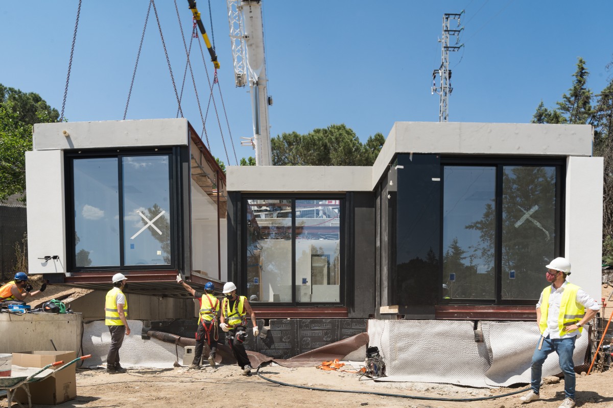 Casa pré-fabricada em 7 horas